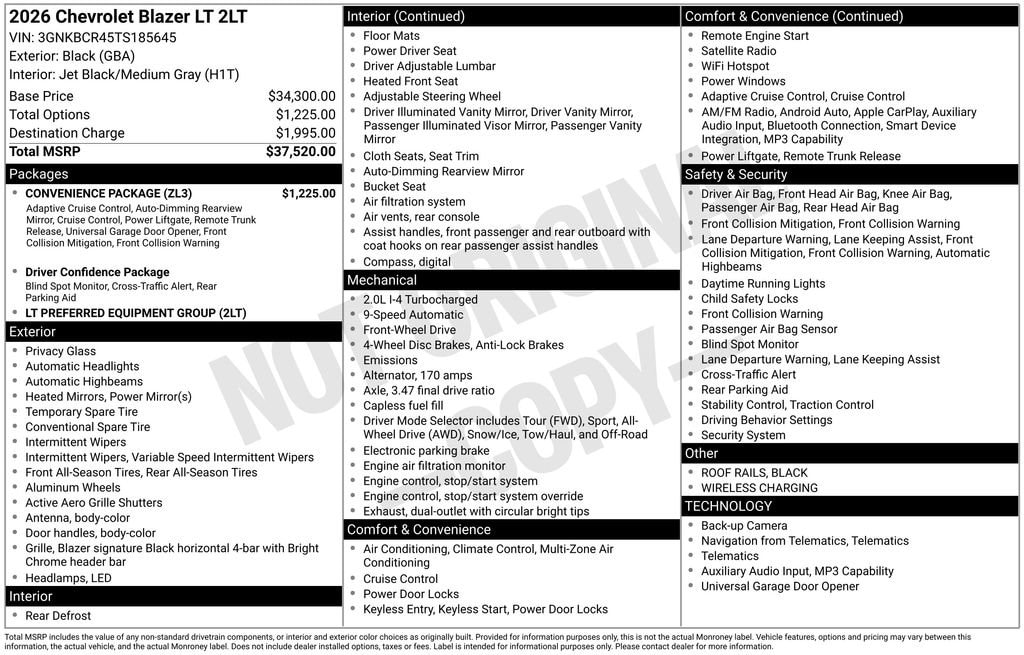 2026 Chevrolet Blazer 2LT - Photo 10