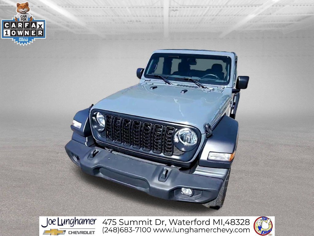 Used 2024 Jeep Wrangler 2-Door Sport 4x4 SUV