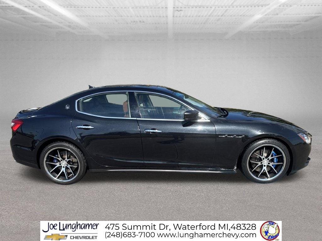 Used 2015 Maserati Ghibli Base with VIN ZAM57XSA8F1145267 for sale in Waterford, MI