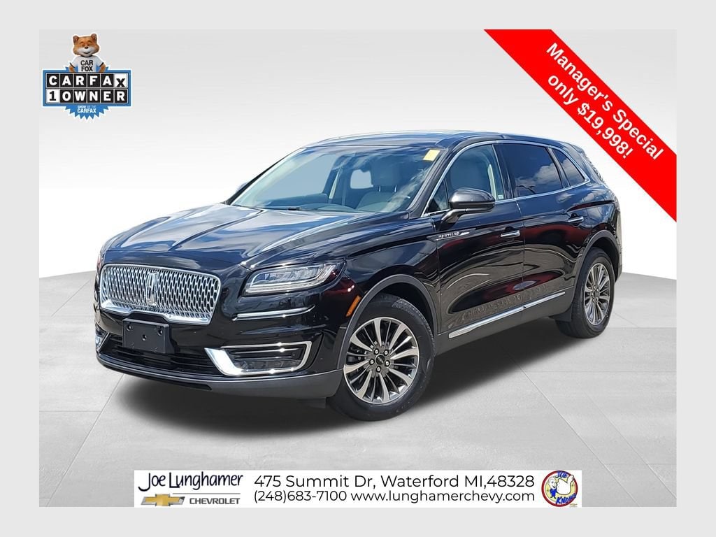 Used 2020 Lincoln Nautilus Reserve SUV
