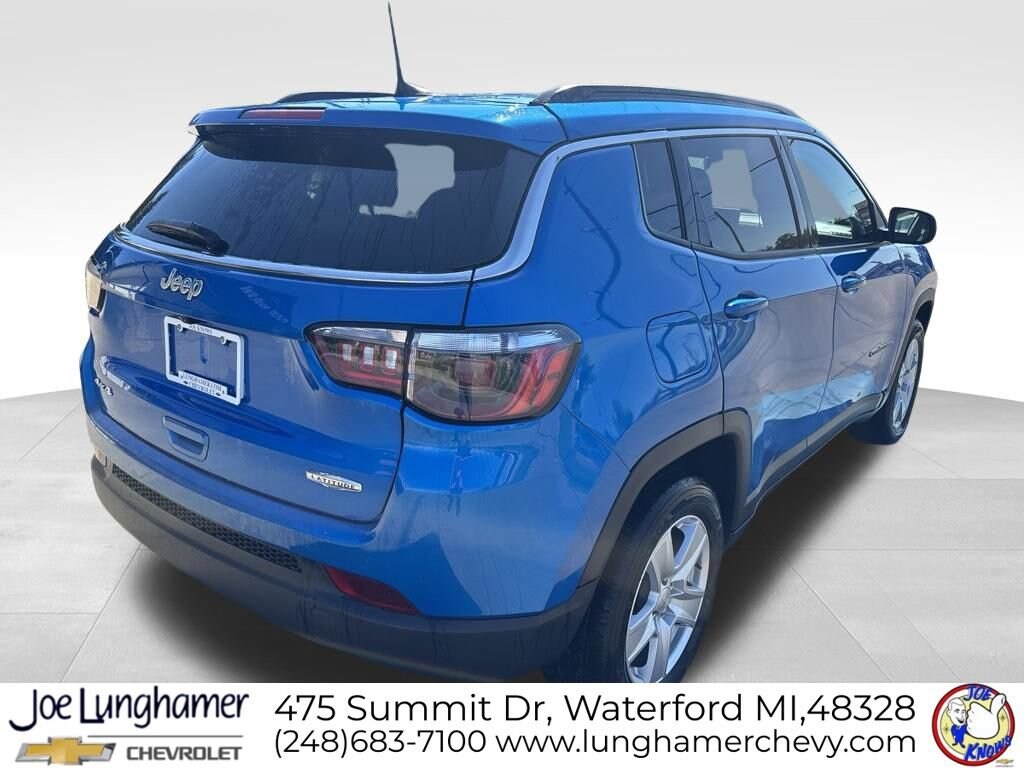 Used 2022 Jeep Compass Latitude 4x4 SUV