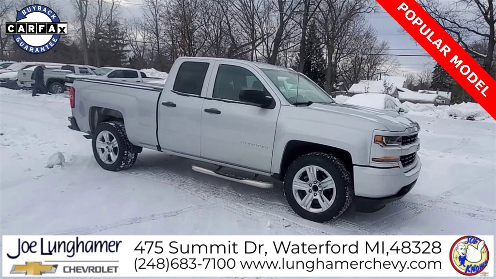 Used 2018 Chevrolet Silverado 1500 Custom Truck