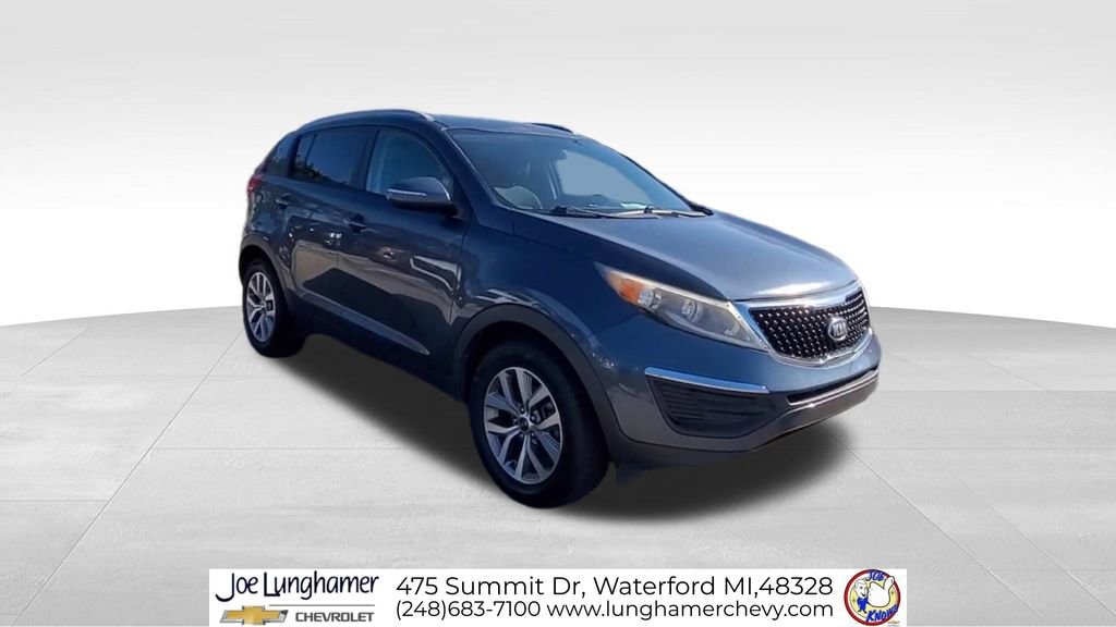Used 2015 Kia Sportage LX with VIN KNDPB3AC2F7711993 for sale in Waterford Township, MI