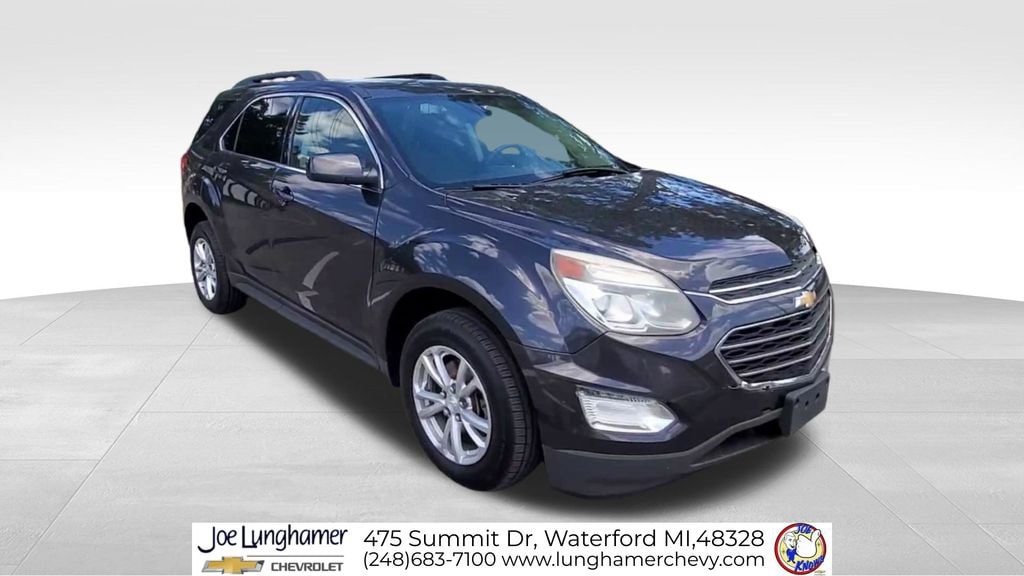 Used 2016 Chevrolet Equinox LT with VIN 1GNFLFEK3GZ102971 for sale in Waterford Township, MI