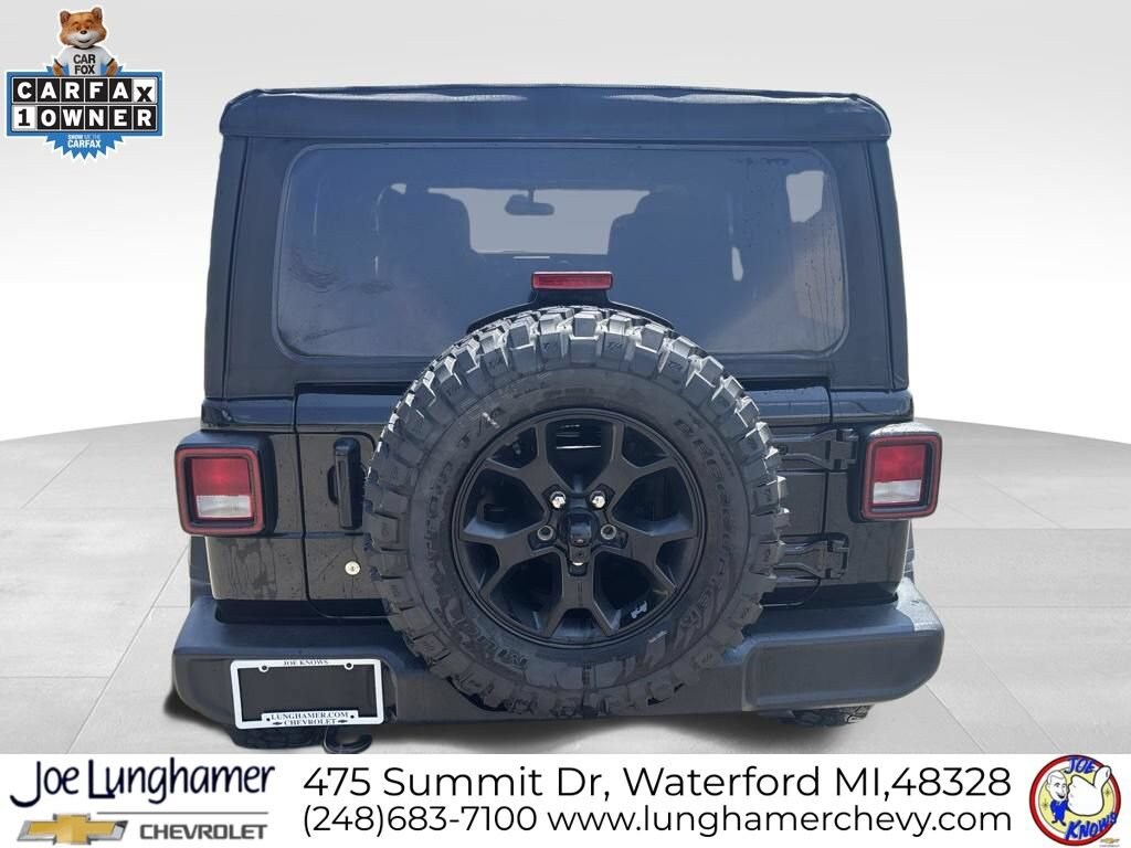 Used 2022 Jeep Wrangler Unlimited Willys Sport 4x4 SUV