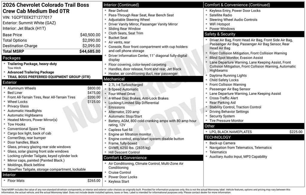 2026 Chevrolet Colorado Trail Boss - Photo 11