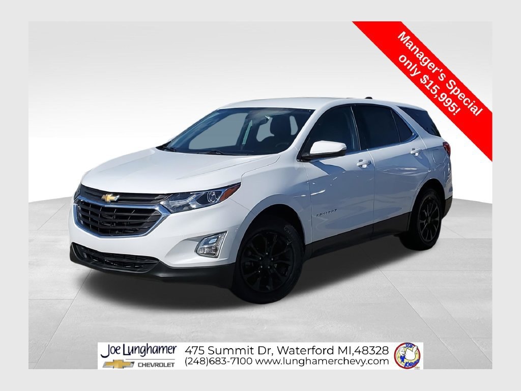 Used 2019 Chevrolet Equinox LT with VIN 3GNAXKEV1KS508416 for sale in Waterford, MI