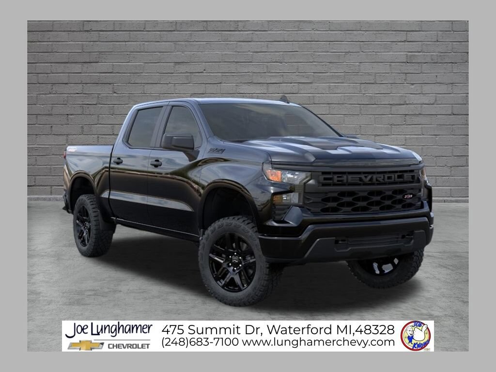 New 2026 Chevrolet Silverado 1500 Custom Trail Boss Truck