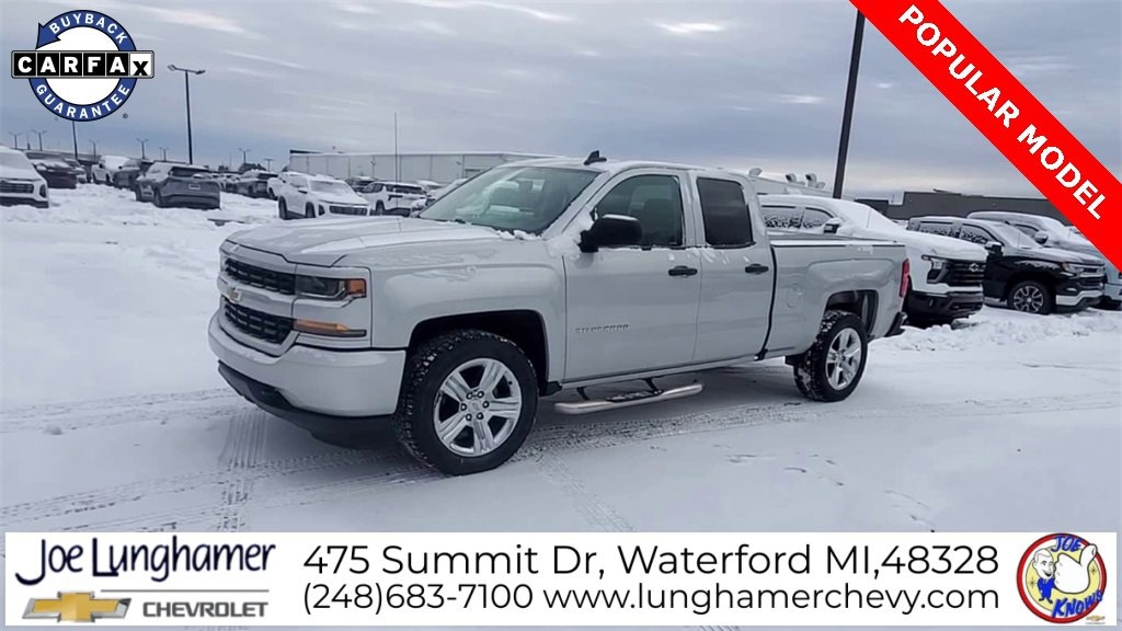 Used 2018 Chevrolet Silverado 1500 Custom Truck
