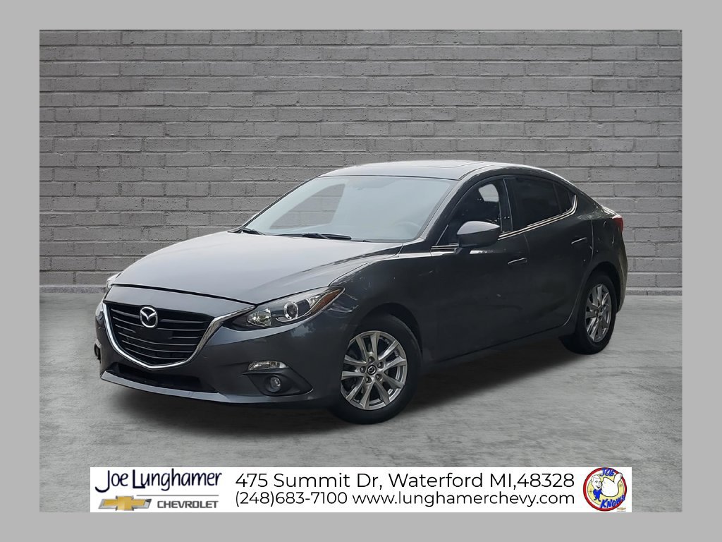 Used 2016 Mazda MAZDA3 i Grand Touring with VIN JM1BM1X70G1290654 for sale in Waterford, MI