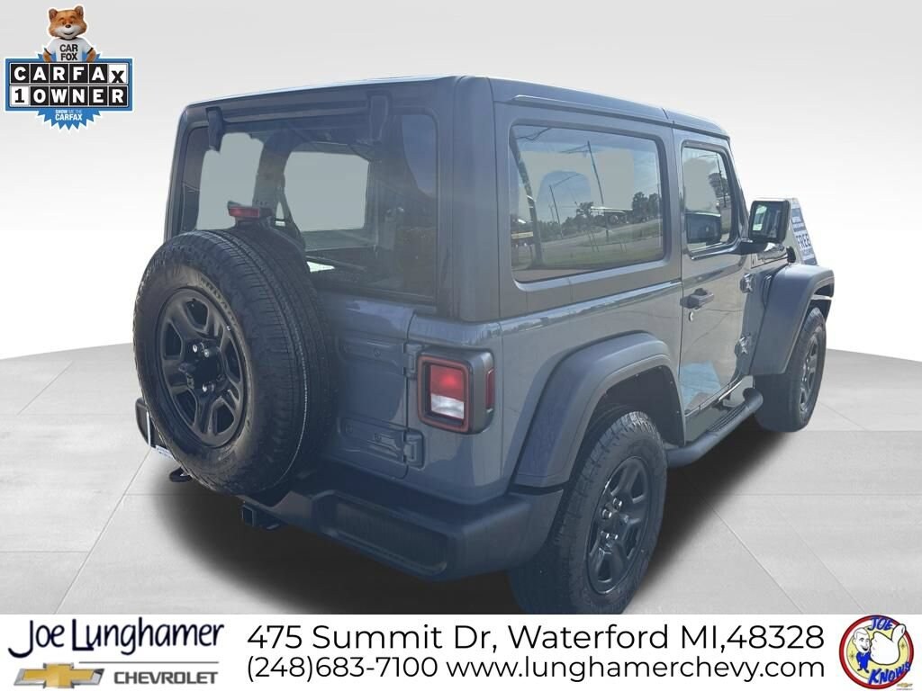 Used 2024 Jeep Wrangler 2-Door Sport 4x4 SUV