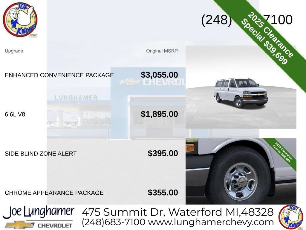 2025 Chevrolet Express Cargo Work Van - Photo 20