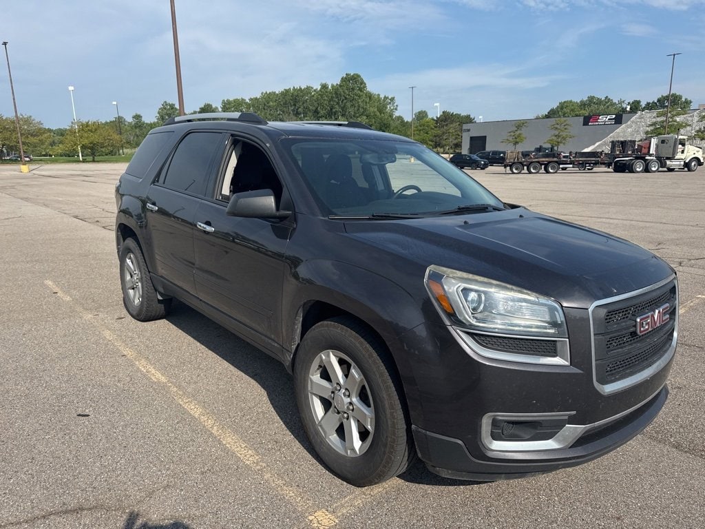 Used 2016 GMC Acadia SLE-2 with VIN 1GKKRPKD1GJ166494 for sale in Waterford Township, MI