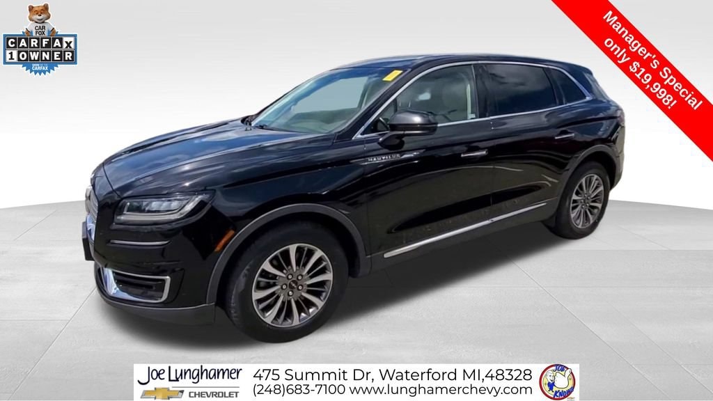 Used 2020 Lincoln Nautilus Reserve SUV