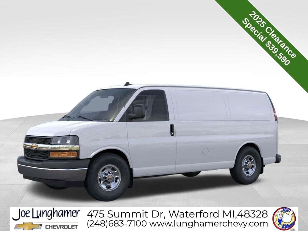 New 2025 Chevrolet Express Cargo 2500 WT Van