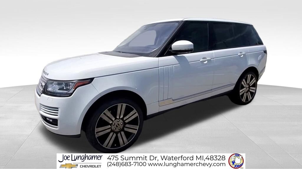 Used 2016 Land Rover Range Rover 3.0L V6 Supercharged HSE SUV