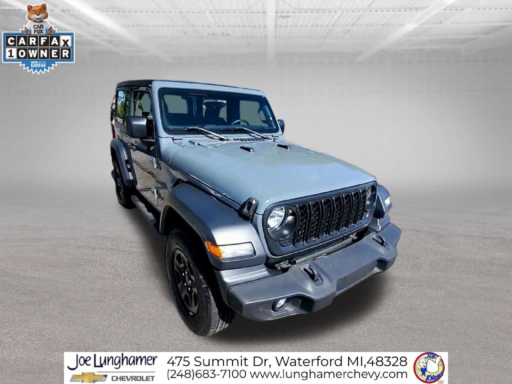 Used 2024 Jeep Wrangler 2-Door Sport 4x4 SUV