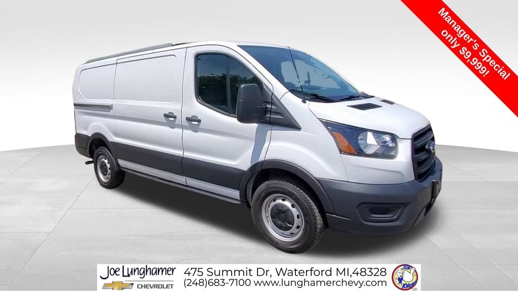 Used 2020 Ford Transit Van Base with VIN 1FTBR1Y83LKA00310 for sale in Waterford Township, MI