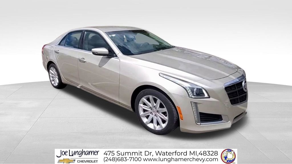 Used 2014 Cadillac CTS Sedan Standard with VIN 1G6AP5SX8E0152934 for sale in Waterford Township, MI