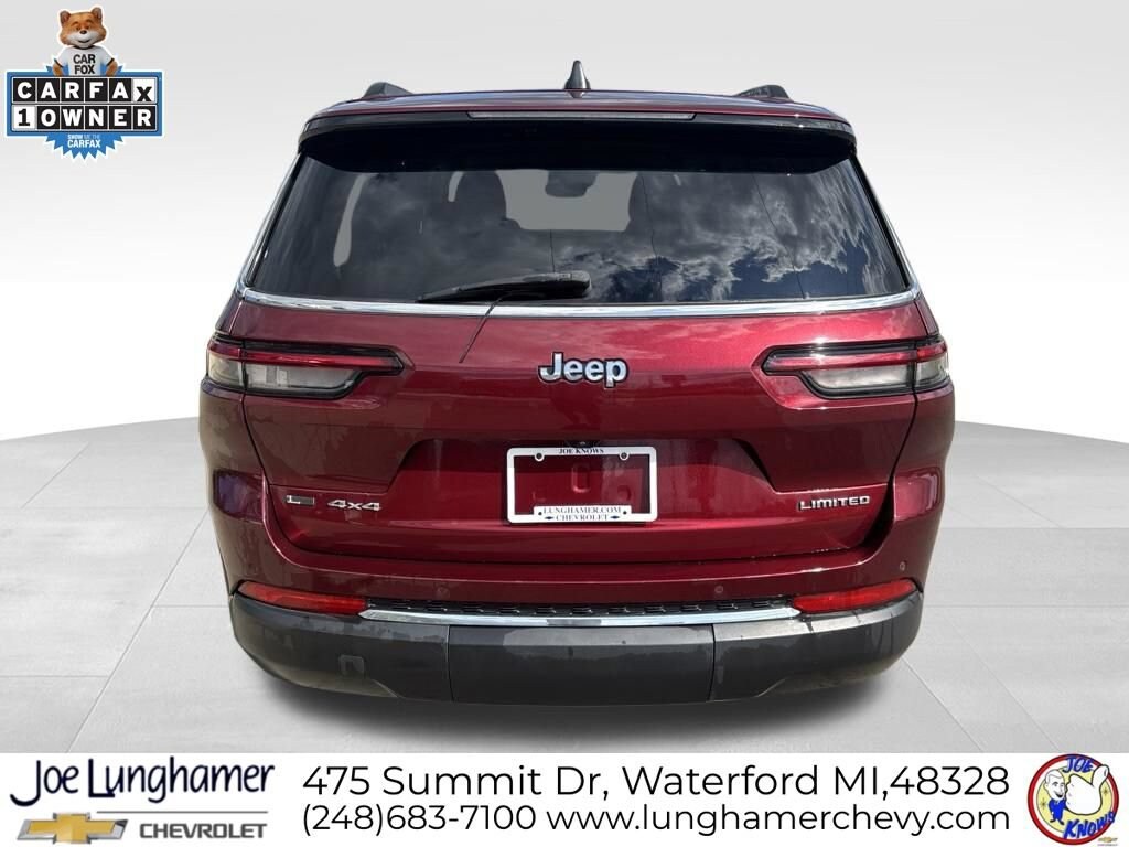 Used 2022 Jeep Grand Cherokee L Limited 4x4 SUV