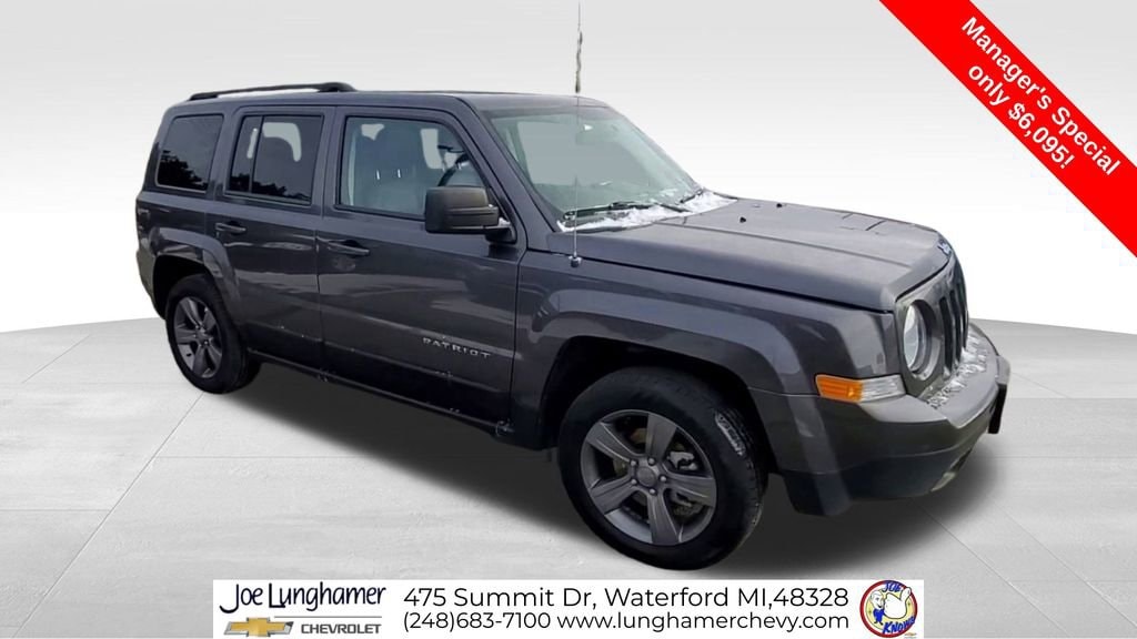 Used 2015 Jeep Patriot Latitude with VIN 1C4NJPFAXFD413637 for sale in Waterford Township, MI