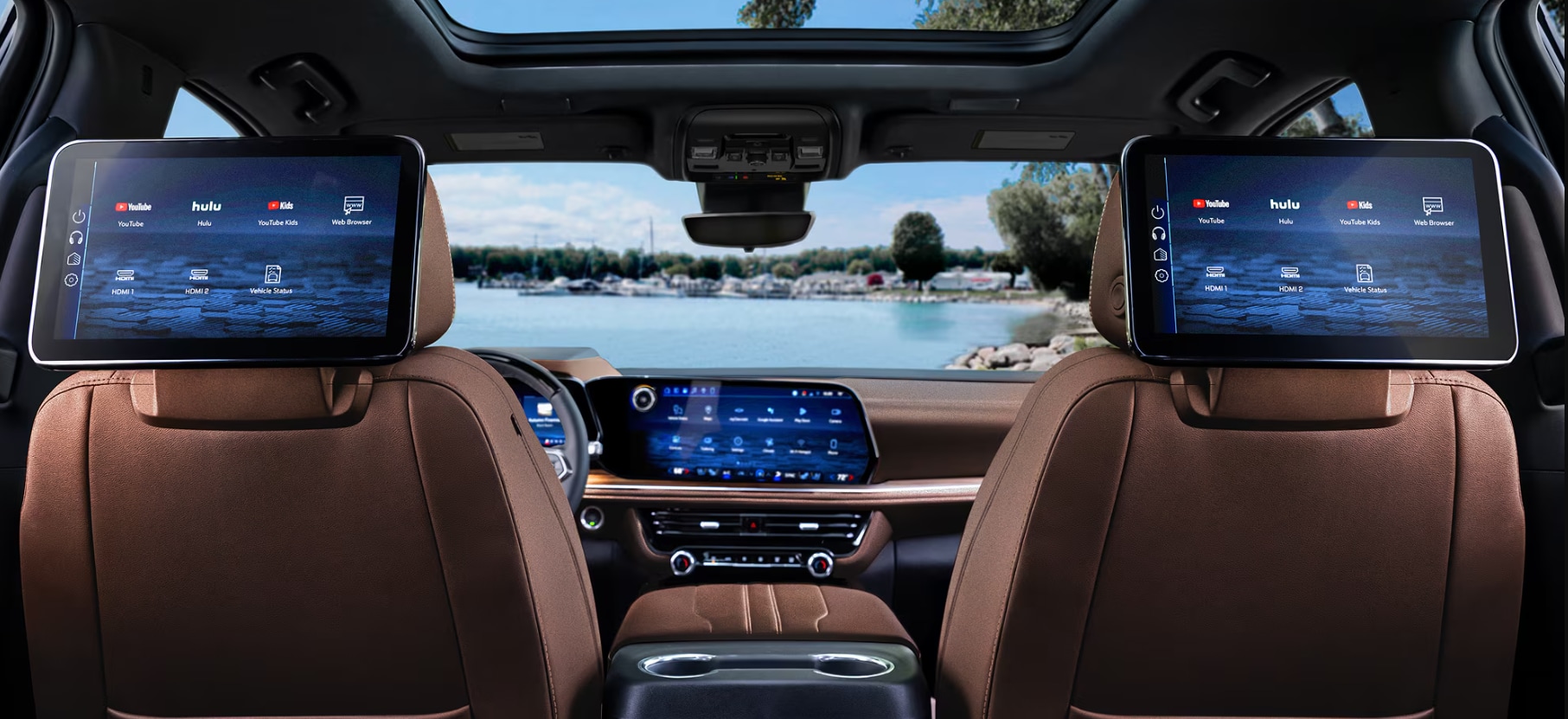2026 Chevrolet Tahoe interior display technology features.