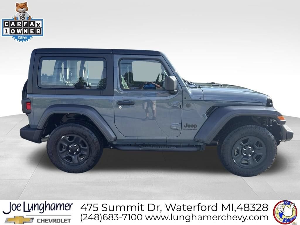 Used 2024 Jeep Wrangler 2-Door Sport 4x4 SUV