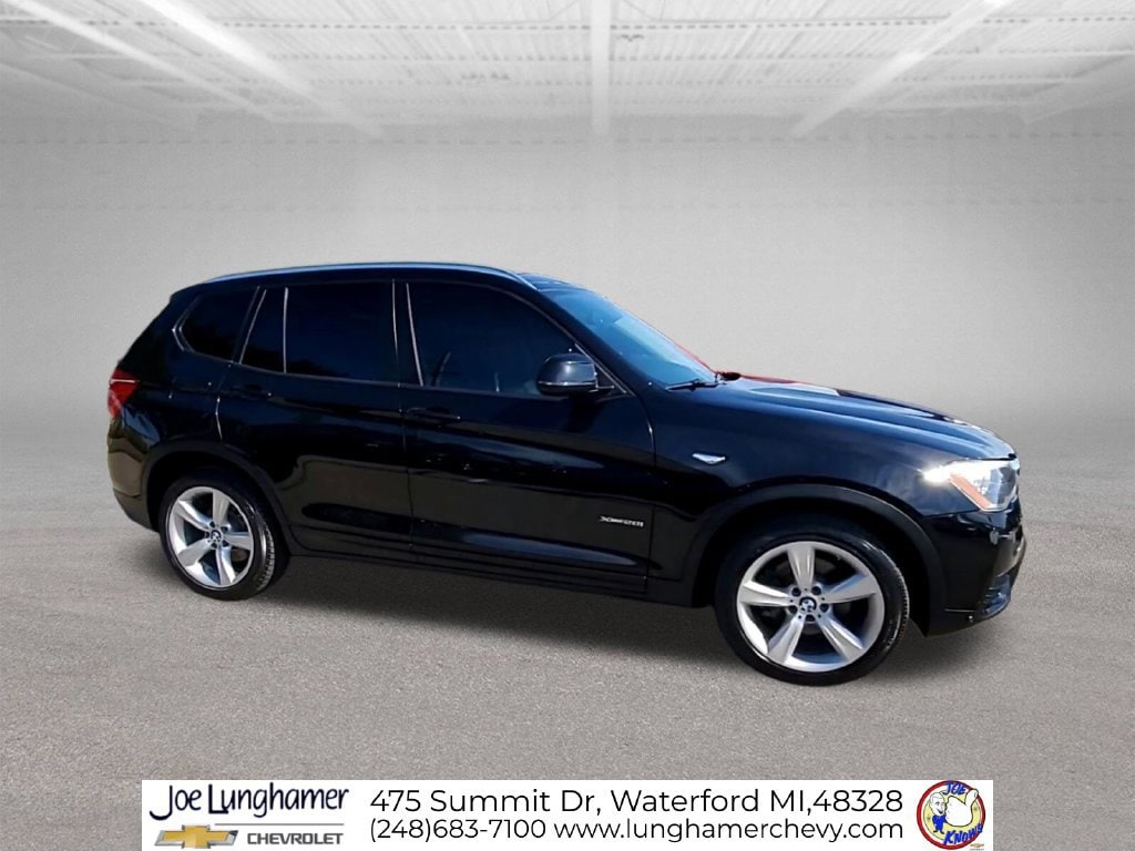 Used 2017 BMW X3 xDrive28i with VIN 5UXWX9C35H0W77216 for sale in Waterford, MI
