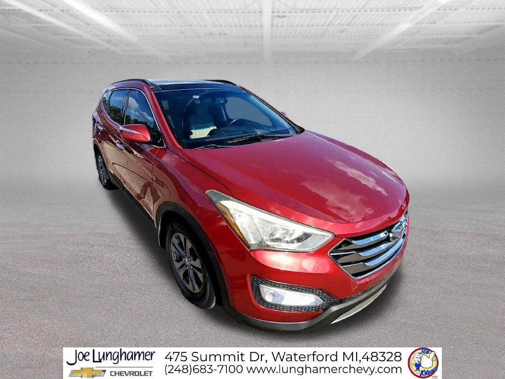 Used 2014 Hyundai Santa Fe Sport with VIN 5XYZU3LB8EG135643 for sale in Waterford, MI