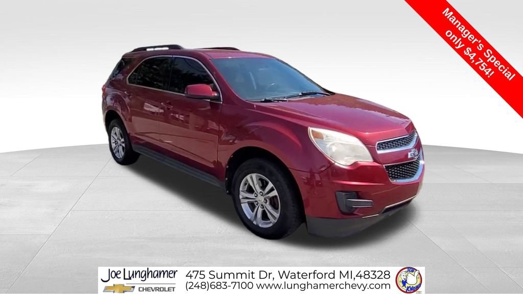 Used 2012 Chevrolet Equinox 1LT with VIN 2GNALDEK5C6223666 for sale in Waterford Township, MI