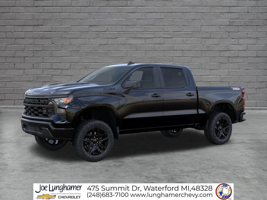 New 2026 Chevrolet Silverado 1500 Custom Trail Boss Truck