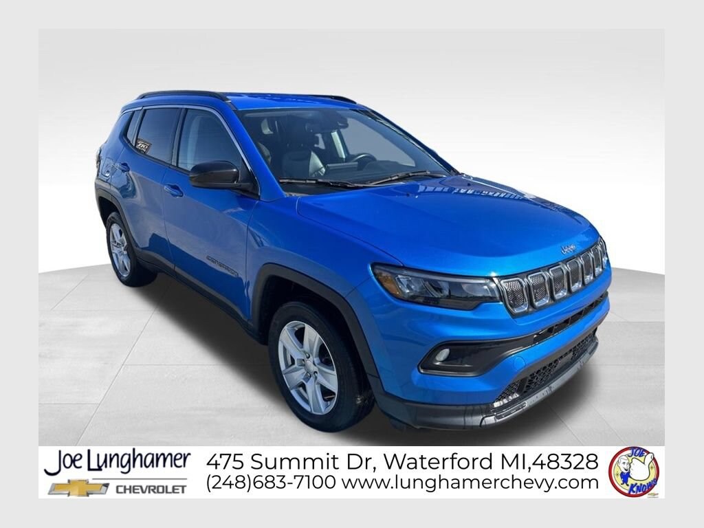 Used 2022 Jeep Compass Latitude 4x4 SUV