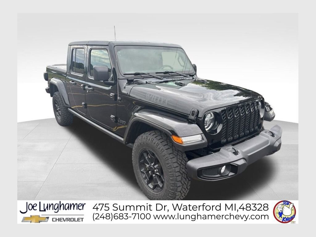 Used 2021 Jeep Gladiator Willys 4x4 Truck