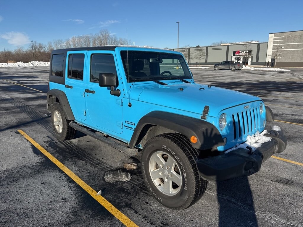 Used 2017 Jeep Wrangler Unlimited Sport