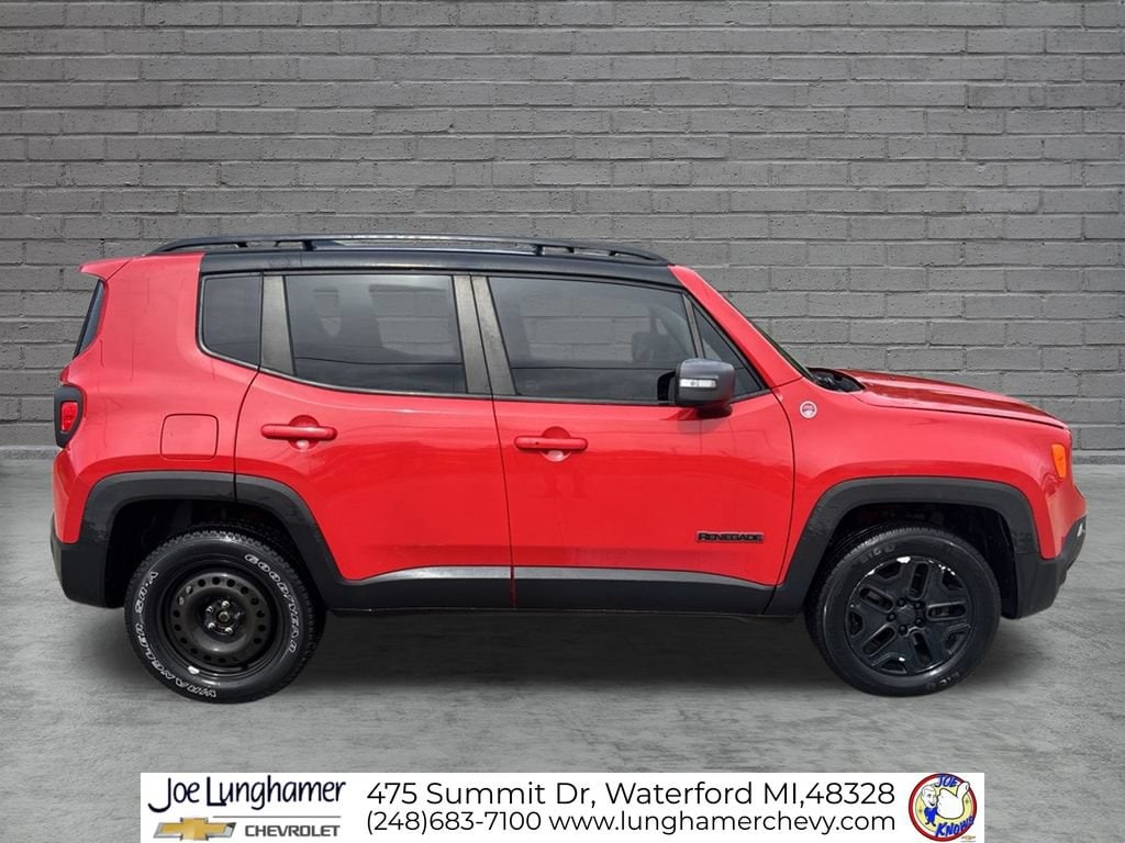 Used 2016 Jeep Renegade Trailhawk with VIN ZACCJBCTXGPC46943 for sale in Waterford, MI
