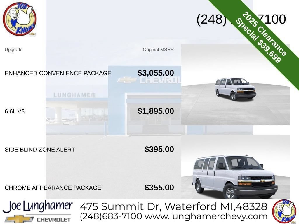 2025 Chevrolet Express Cargo Work Van - Photo 16