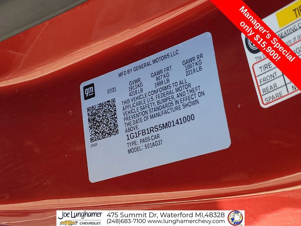 2021 Chevrolet Camaro 1LT - Photo 33