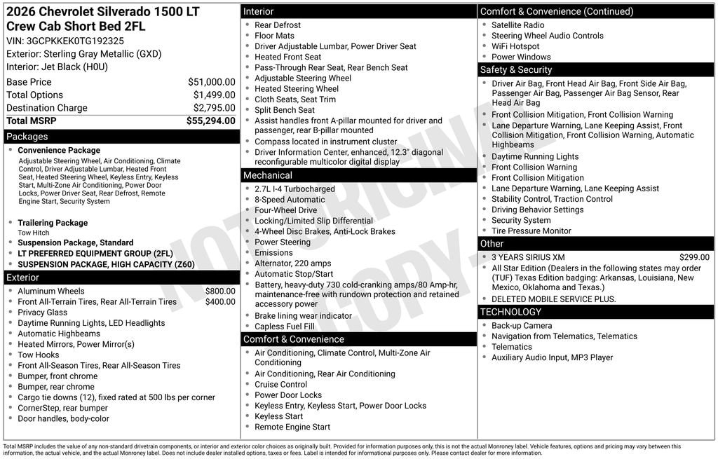 2026 Chevrolet Silverado 1500 LT - Photo 11