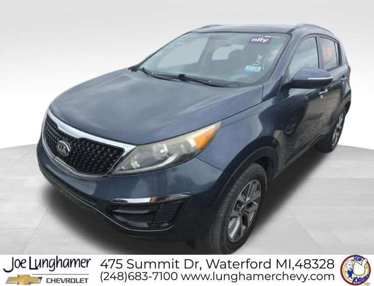 Used 2015 Kia Sportage LX with VIN KNDPB3AC2F7711993 for sale in Waterford Township, MI