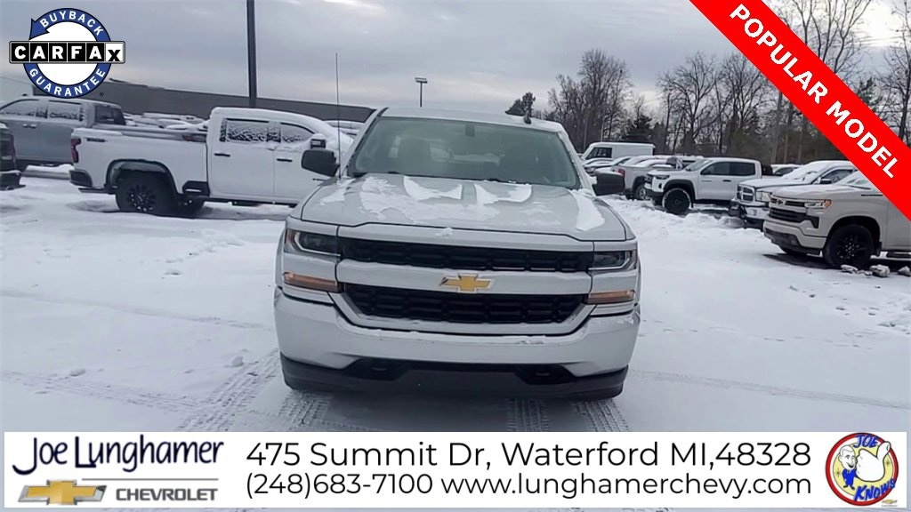 Used 2018 Chevrolet Silverado 1500 Custom Truck