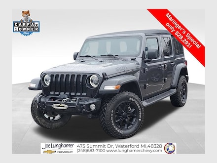 2023 Jeep Wrangler 4-Door Willys 4x4 SUV