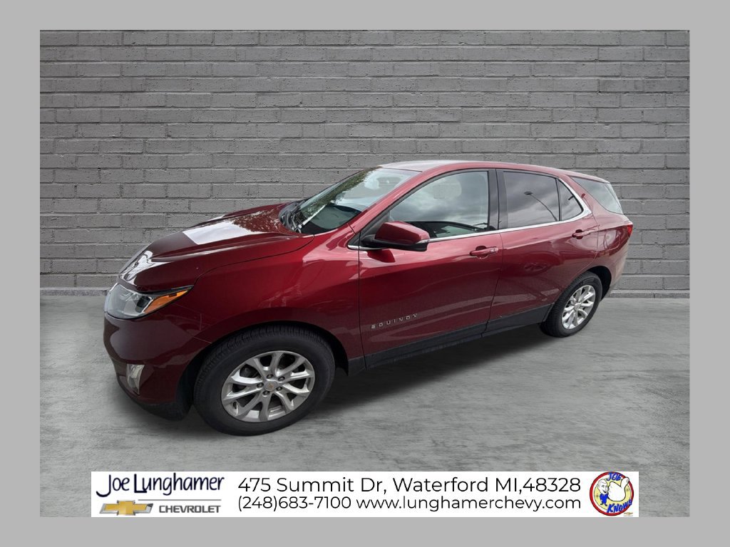 Used 2018 Chevrolet Equinox LT with VIN 2GNAXJEV6J6335998 for sale in Waterford, MI