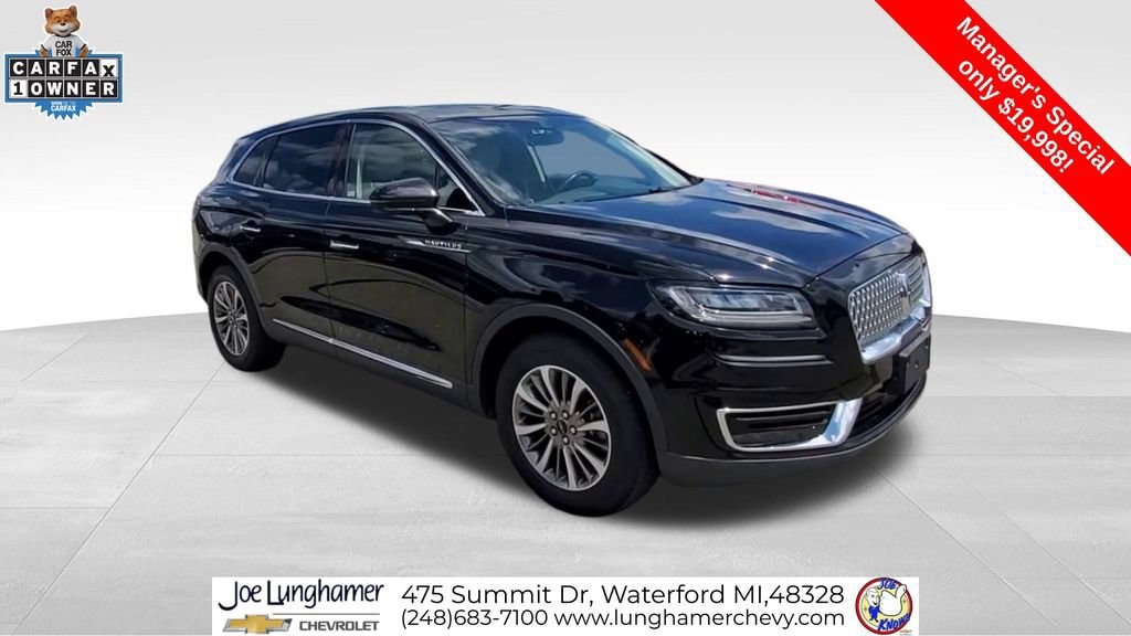 Used 2020 Lincoln Nautilus Reserve SUV
