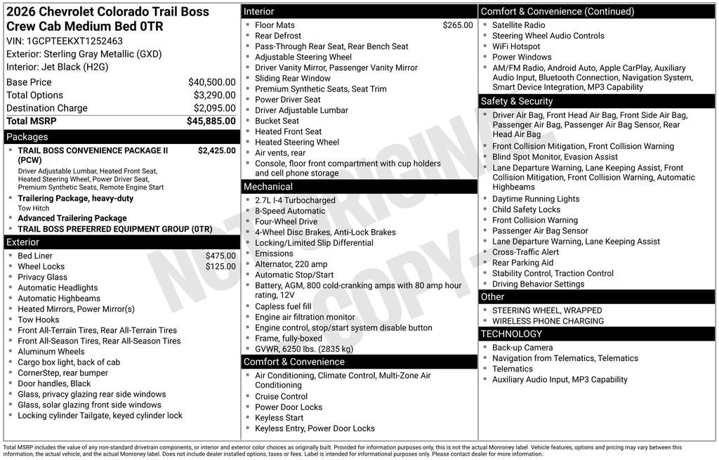 2026 Chevrolet Colorado Trail Boss - Photo 11