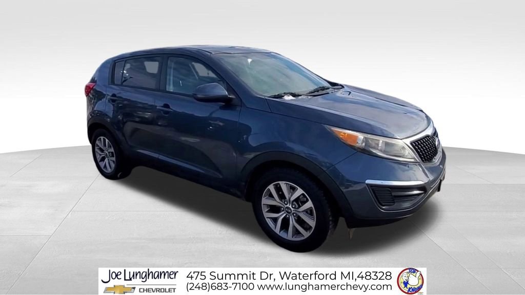Used 2016 Kia Sportage LX with VIN KNDPB3AC5G7820126 for sale in Waterford Township, MI