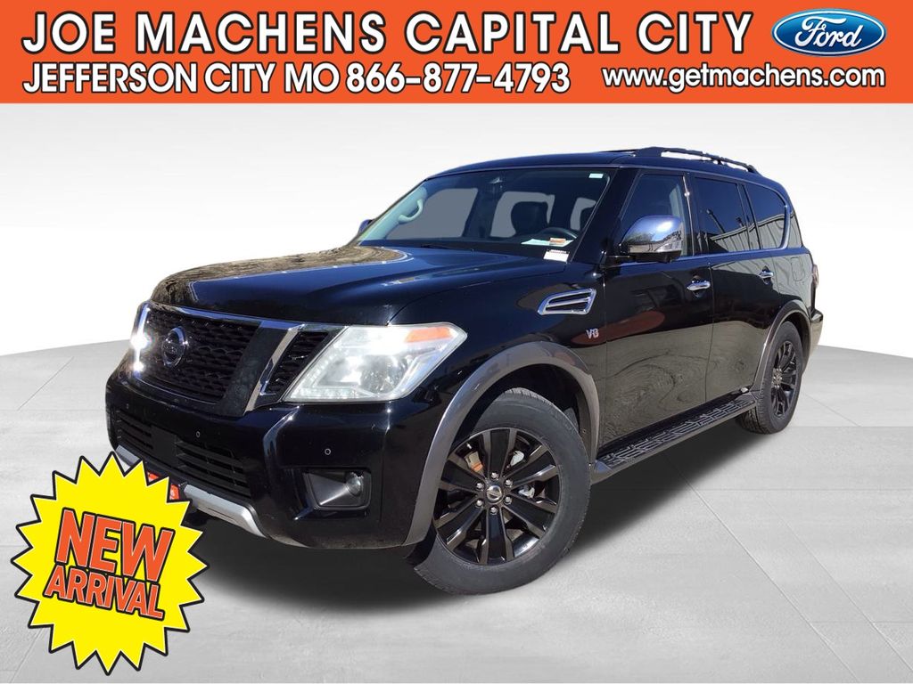 Used 2018 Nissan Armada Platinum with VIN JN8AY2NC3J9550211 for sale in Columbia, MO