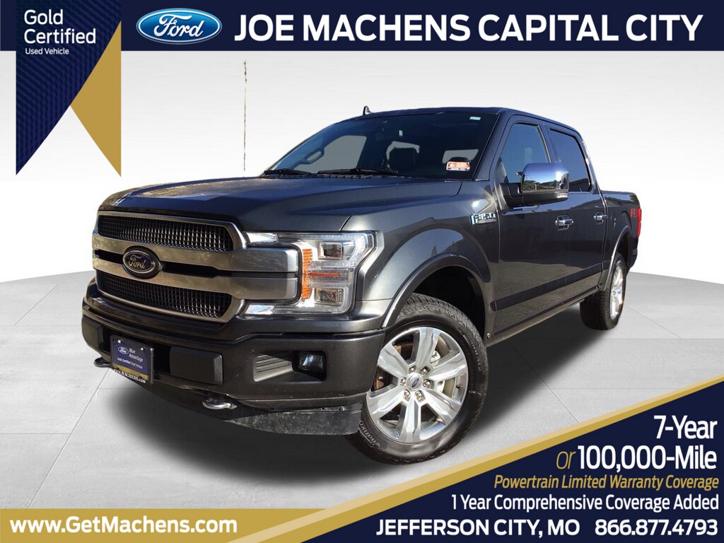 Certified 2020 Ford F-150 Platinum with VIN 1FTEW1E40LFB34014 for sale in Columbia, MO