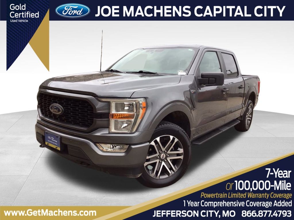 Certified 2021 Ford F-150 XL with VIN 1FTEW1EP8MFC68491 for sale in Columbia, MO