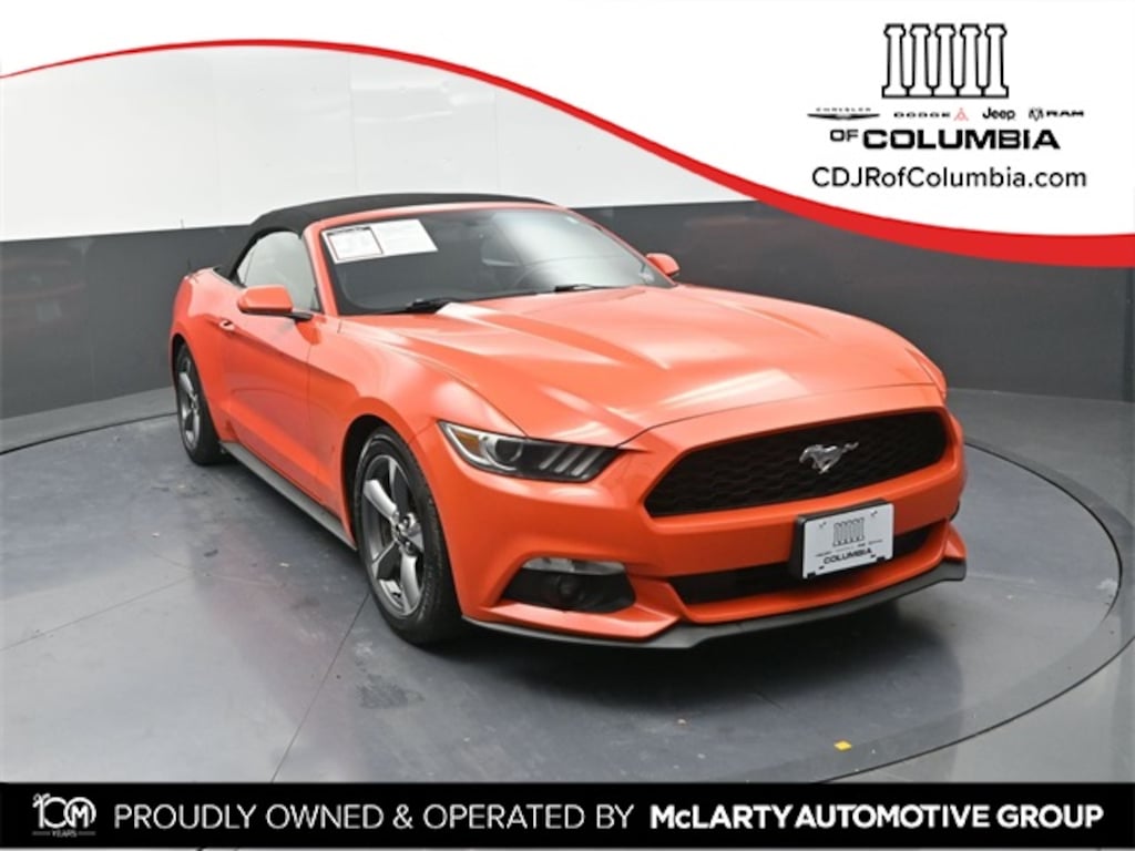 Used 2015 Ford Mustang V6 Convertible