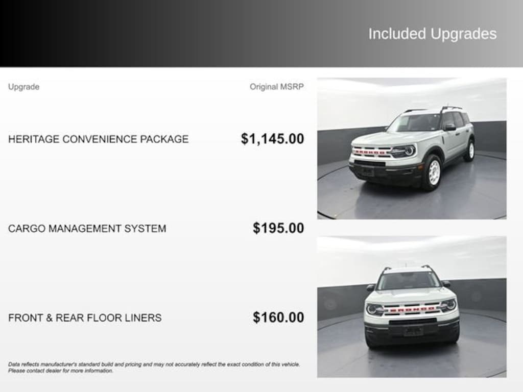 Used 2023 Ford Bronco Sport Heritage SUV